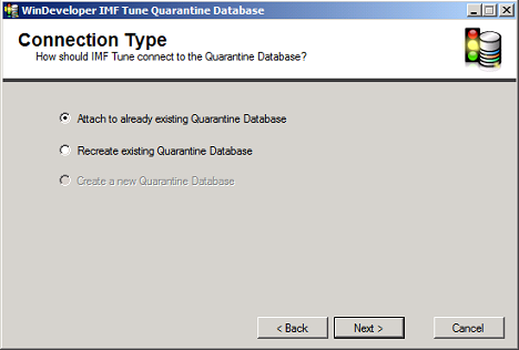 Attach to Existing Database