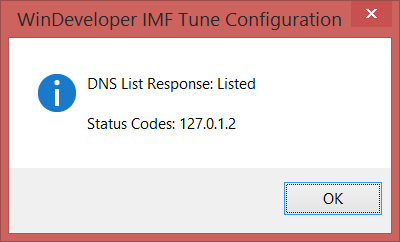 DNS List  Response